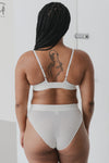BASERANGE Bamboo fiber and cotton without steel ring wide edge bra series collection soft underwear France BAS-BRTR-BL-000-UNDYDB undyed BRTR1